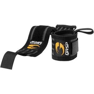 GASP Hardcore Wrist Wraps 13” | Weightlifting Wrist Support 13 Inch Black/Yellow
